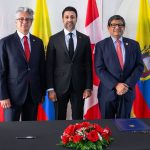 Gobierno del Presidente Daniel Noboa firma Tratado de Libre Comercio con Canadá y abre el mercado para más de 600 productos ecuatorianos